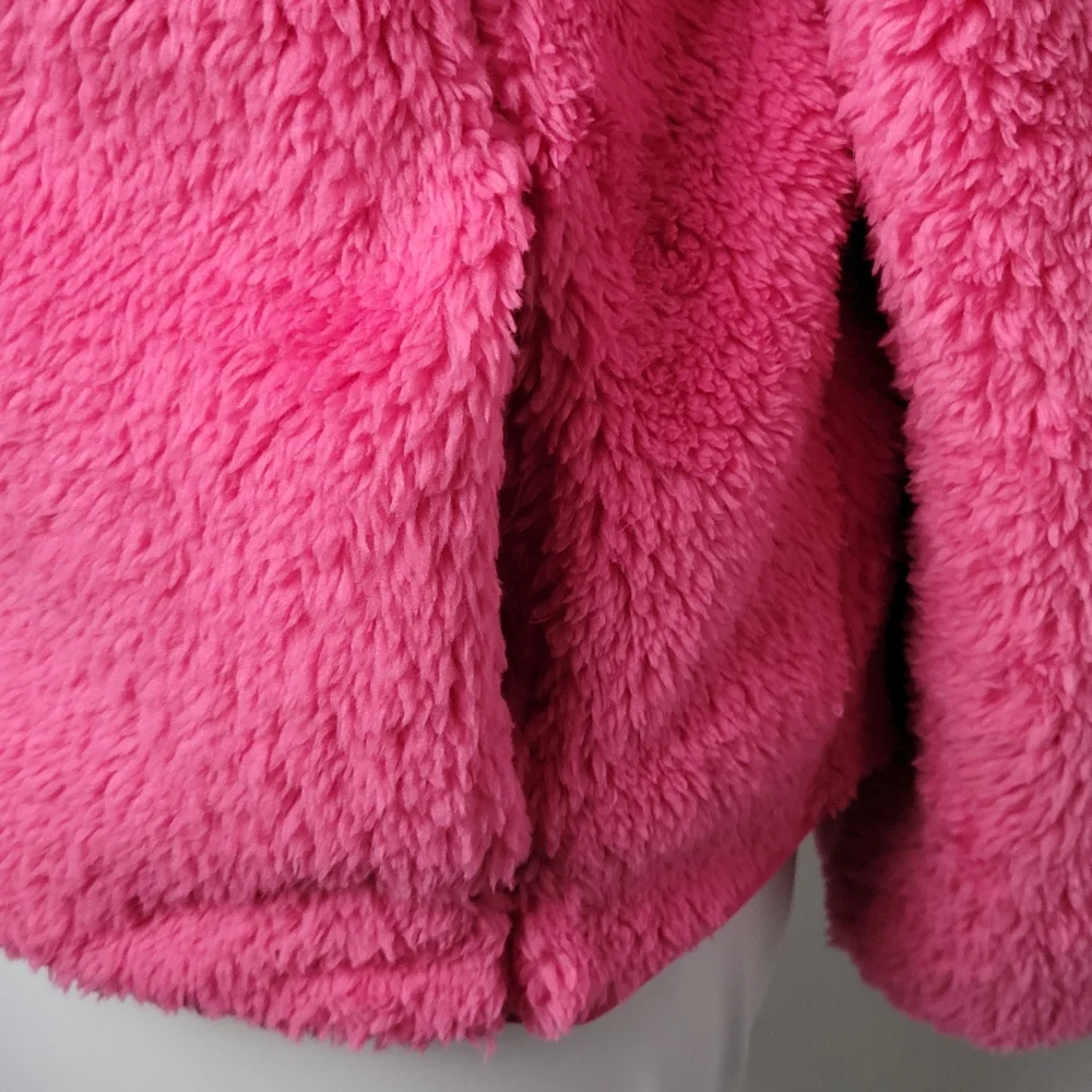 Eddie Bauer Plush Sherpa Fleece Zip Hoodie Kids XL